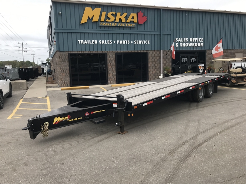 2023 Miska 12 Ton Deckover Float Trailer